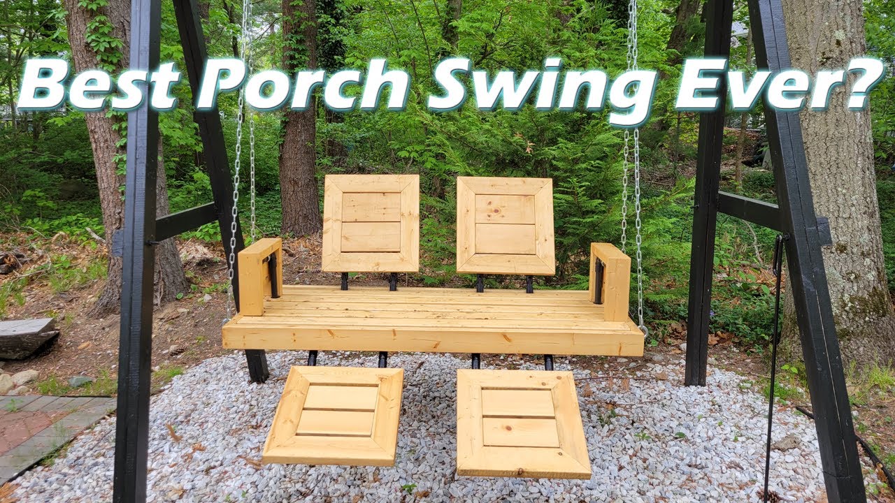 Modular Porch Swing?! - How to build a porch swing