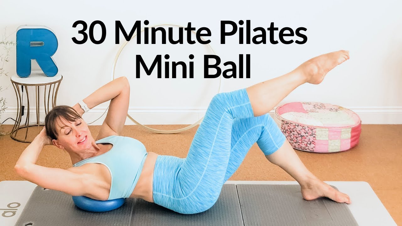30 Minute Pilates Mini Ball Workout | Intermediate Level