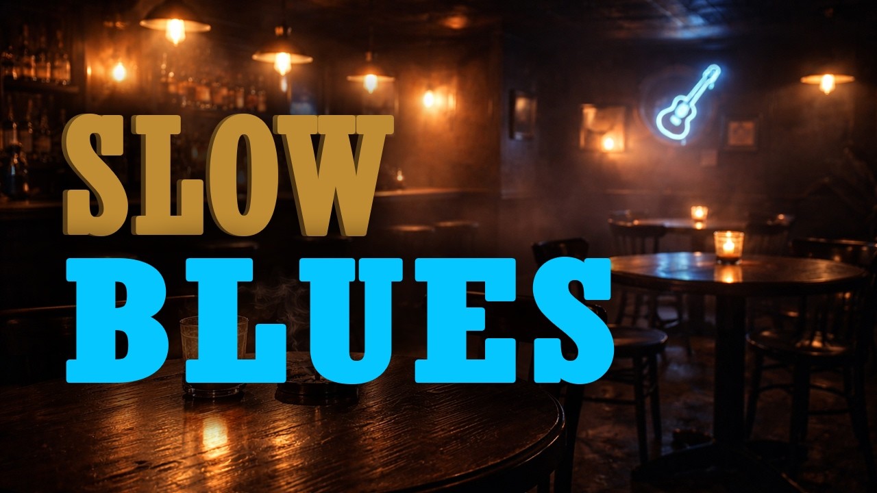 Midnight Blue Smoke | Slow Blues Guitar with Melodic Solos