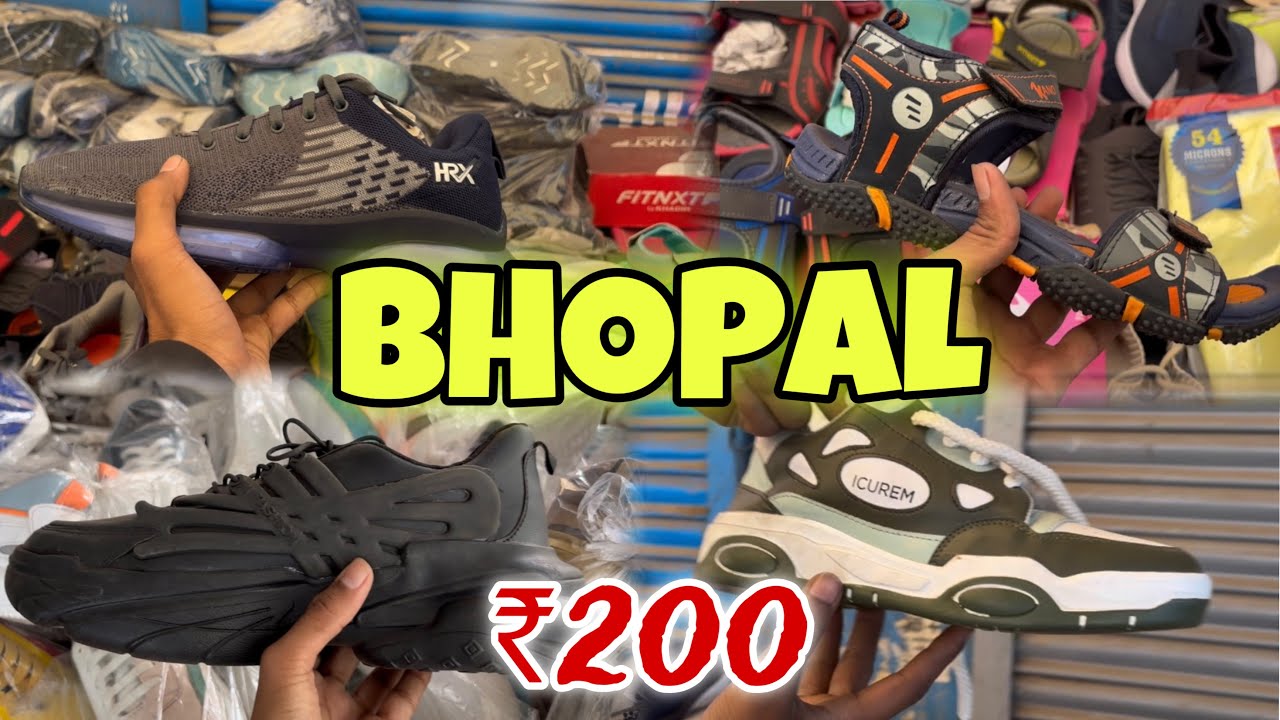 Chor Bazaar Shoes Market | Cheapest Shoes Market in Bhopal | Bhopal Shoes market | Bhopal Talkies