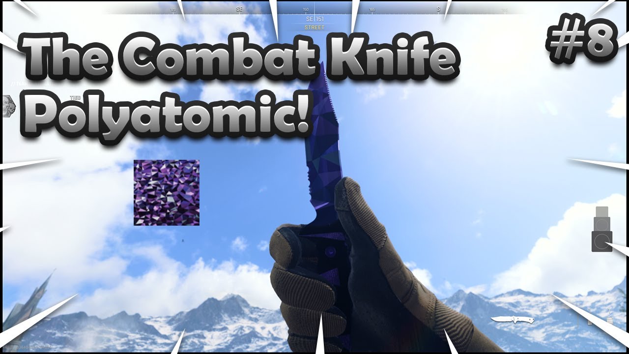Unlocking Combat Knife Polyatomic! Road to Orion! (8/51)