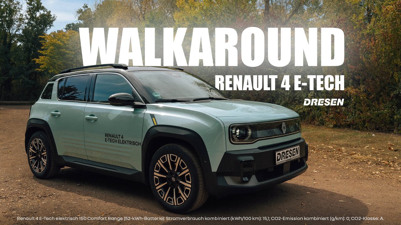 Renault 4 E-Tech – Das Comeback einer Ikone