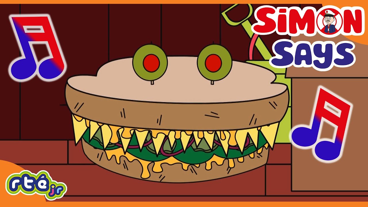 The Sandwich Monster 🥪👹 | Simon Says SONG 🎵 🎶 | @RT&Eacute;KIDSjr​