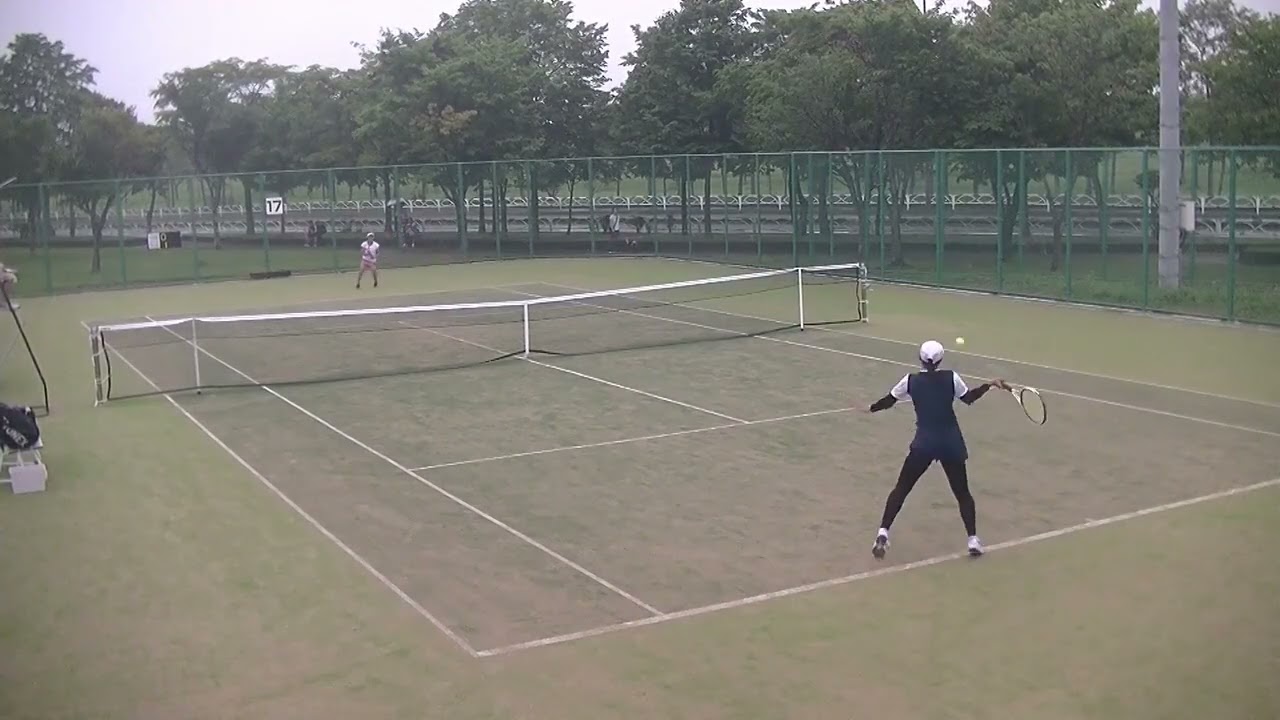 2023年IH テニス女子 シングルス 4回戦 髙山揺四日市商三重 x 近藤優衣城南静岡・静岡