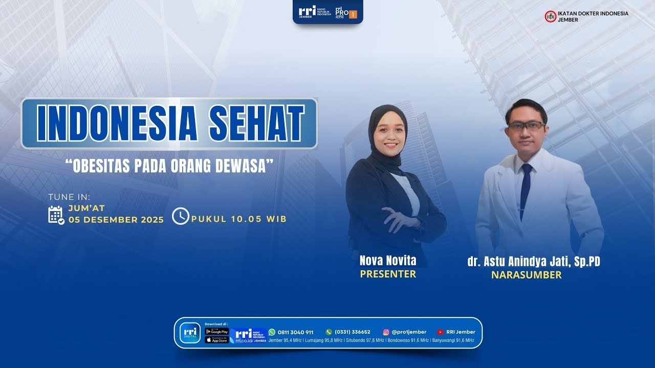 INDONESIA SEHAT | OBESITAS PADA ORANG DEWASA