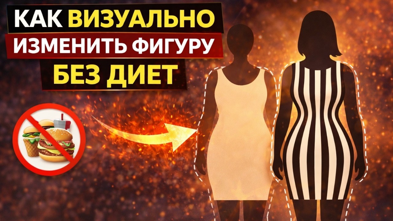 Как визуально изменить фигуру без диет