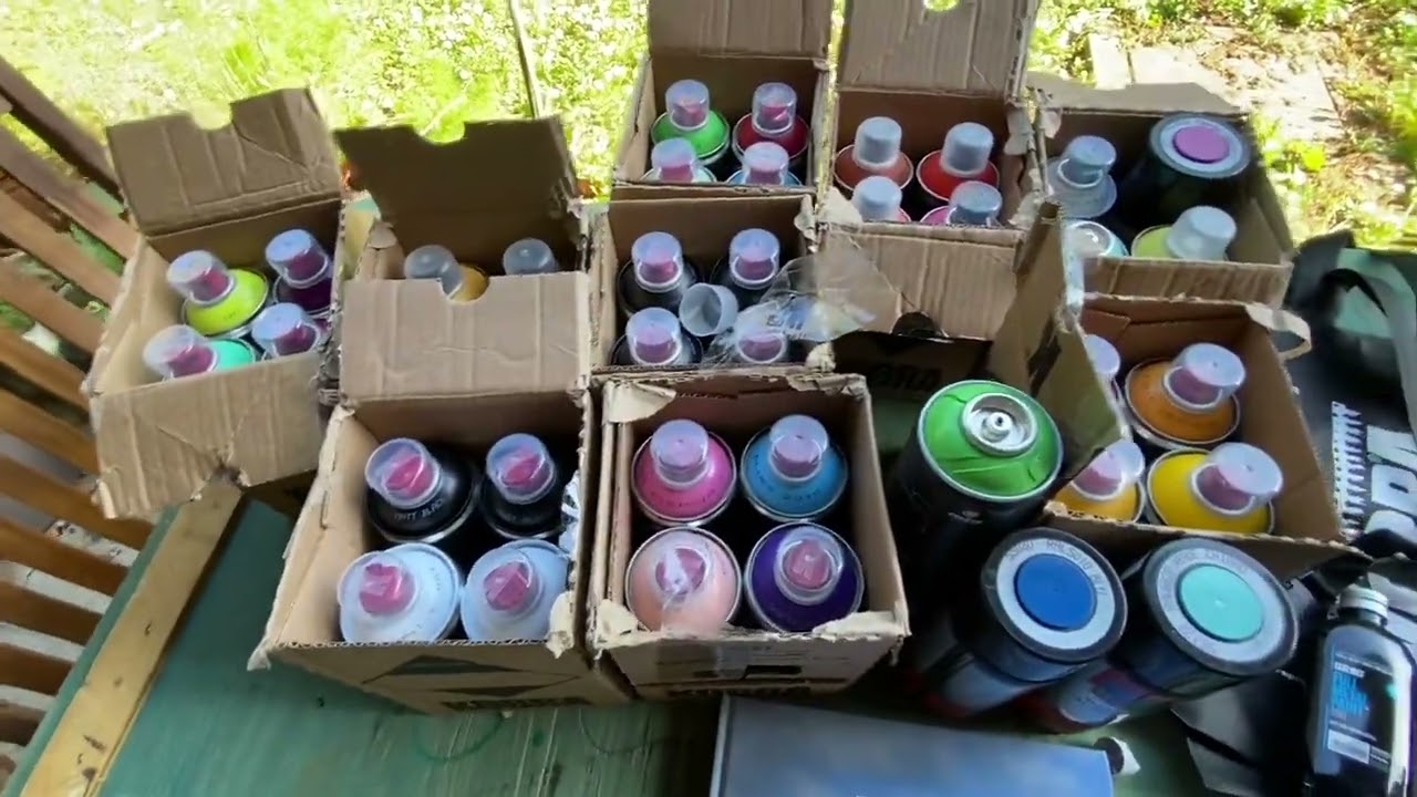 Tanti colori - graffiti PACK unboxing from Thegraffitibench.com + go to paint