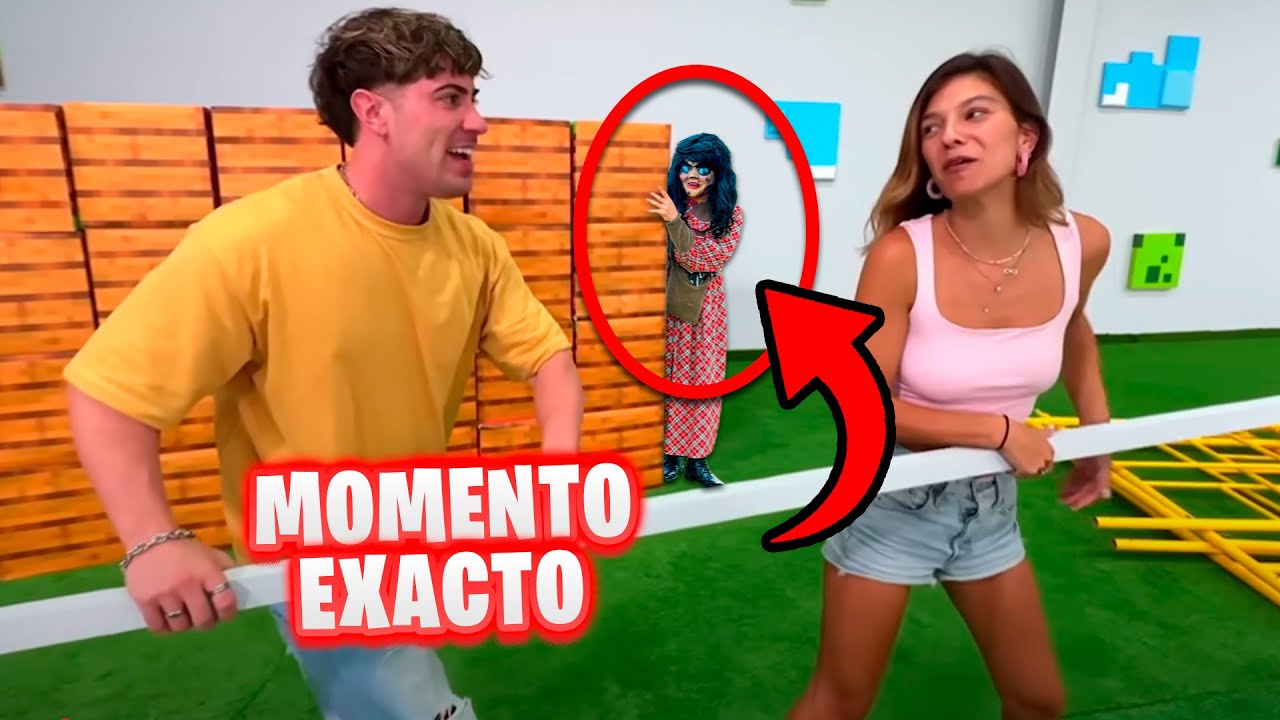 LA MU&Ntilde;ECA MALDITA APARECI&Oacute; EN EL VIDEO DE ALEJO IGOA 😨😨 * &iexcl;Los esp&iacute;a mientras graban!