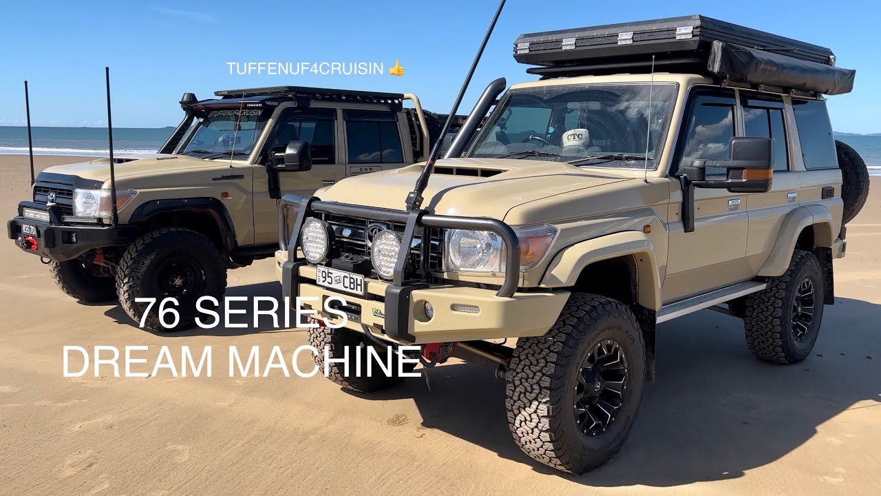 76 Series Dream Machine Sandy Taupe walk around