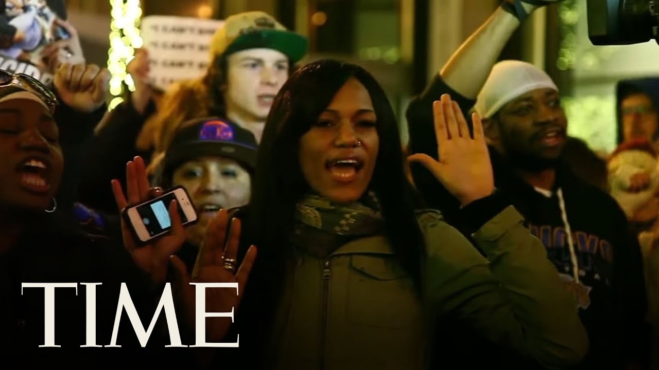 I Can't Breathe' Protests Erupt In New York City After No Chokehold Indictment | TIME