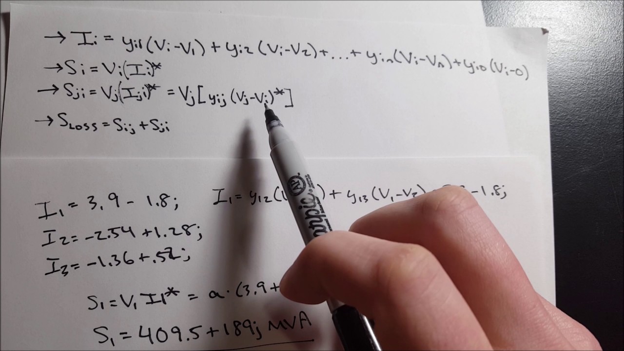 Three Bus Power Flow Analysis Example