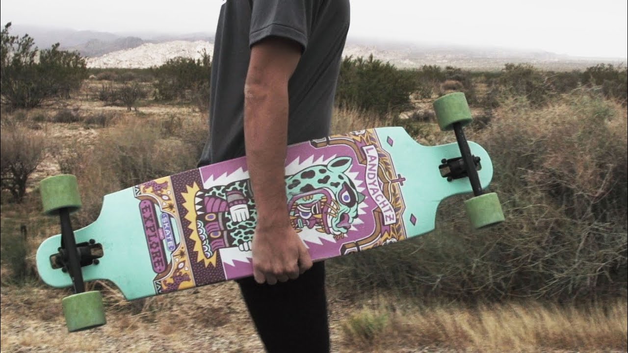 DROP CAT LONGBOARD — сквозной дроп с рокером