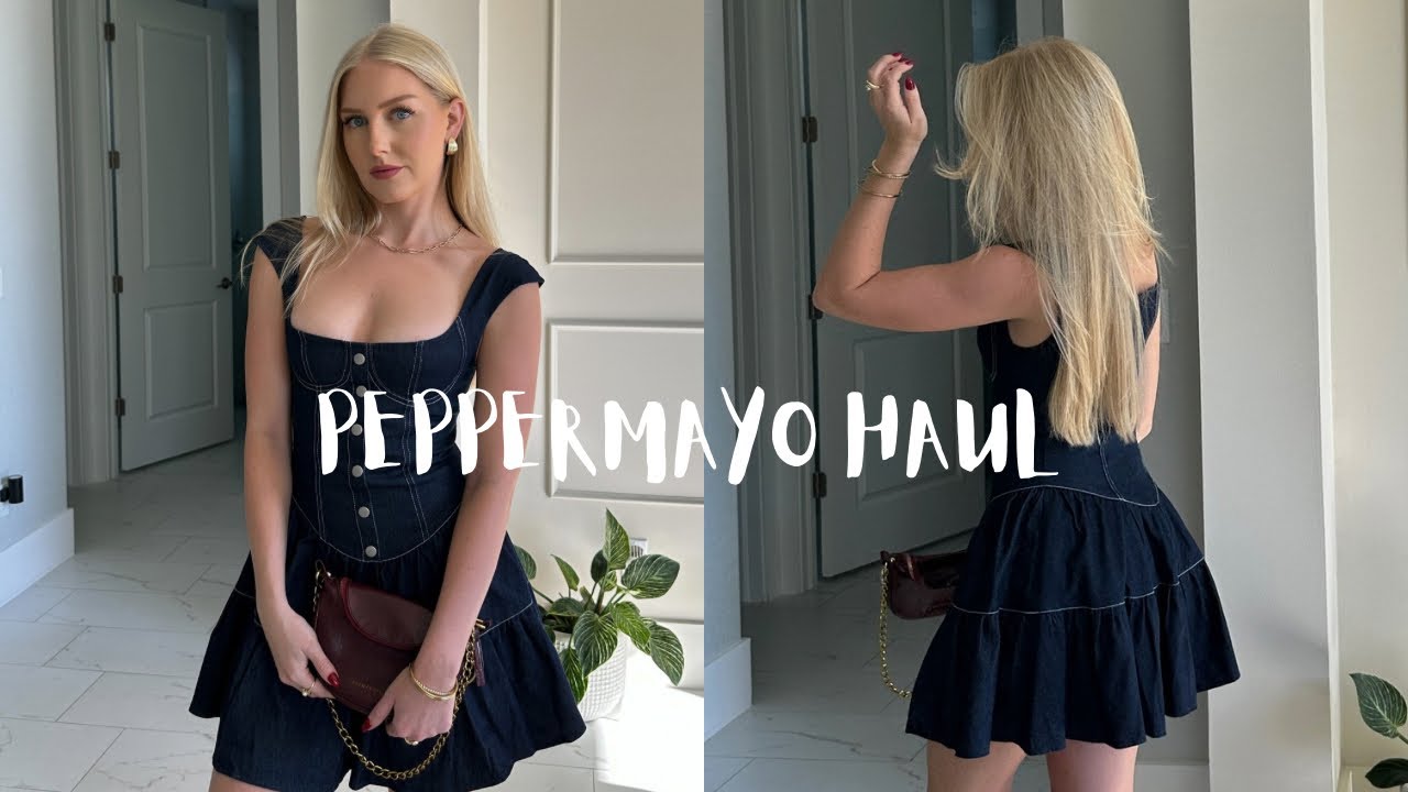 TRY ON HAUL | PEPPERMAYO