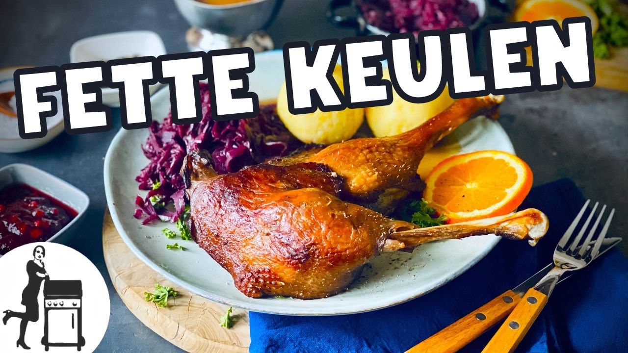 G&auml;nsekeulen Rezept | Die Frau am Grill