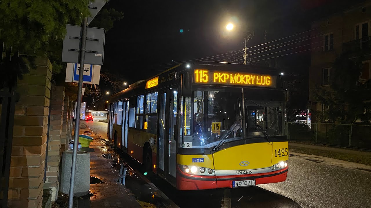 Solaris Urbino 12 III #1425 (MZA Warszawa) [🚍115]