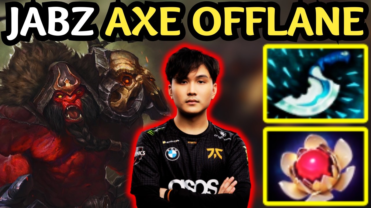 🔥 Jabz AXE Offlane Masterclass &mdash; Perfect Berserker's Call Wins Every Fight! | Dota 2 Offlane