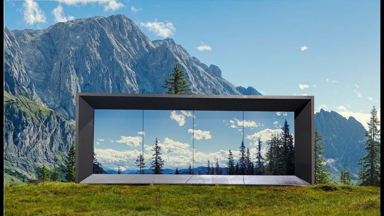 Luxurious sauna in a modern minimalist style