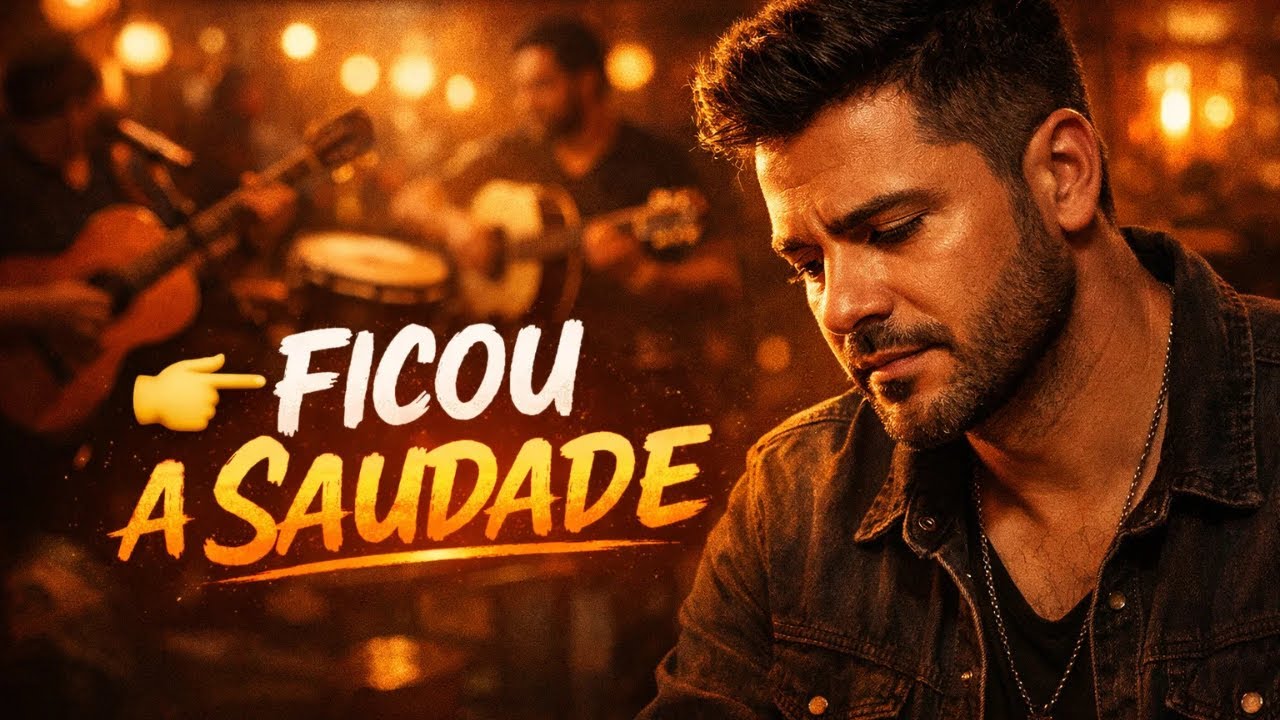 FICOU A SAUDADE | Pagode Romântico Que Dói no Coração (Amor Perdido)