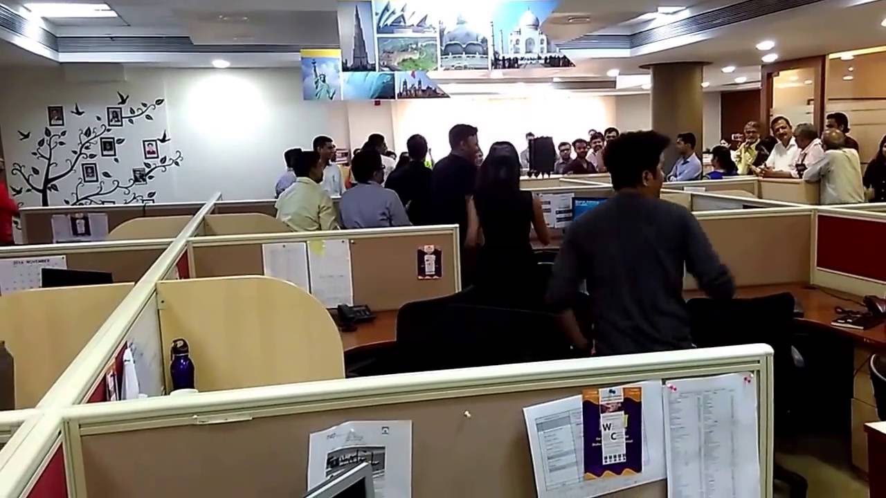 Datamatics Flash Mob #FlashMob, #Datamatics, #DatamaticsFinancialServices