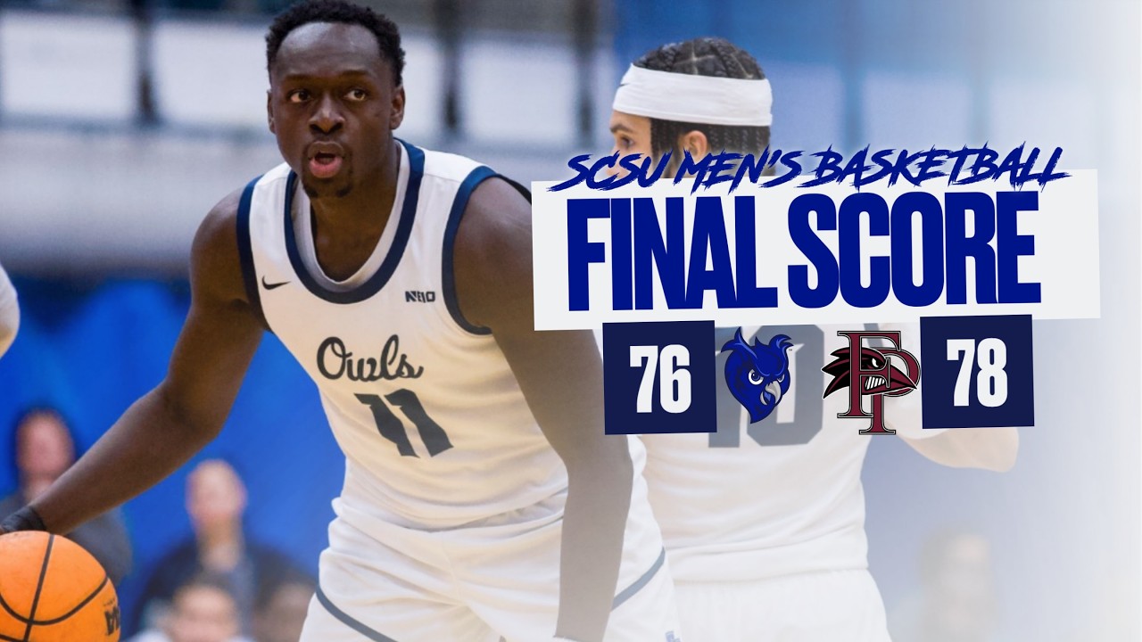SCSU Men's Basketball Highlights vs Franklin Pierce