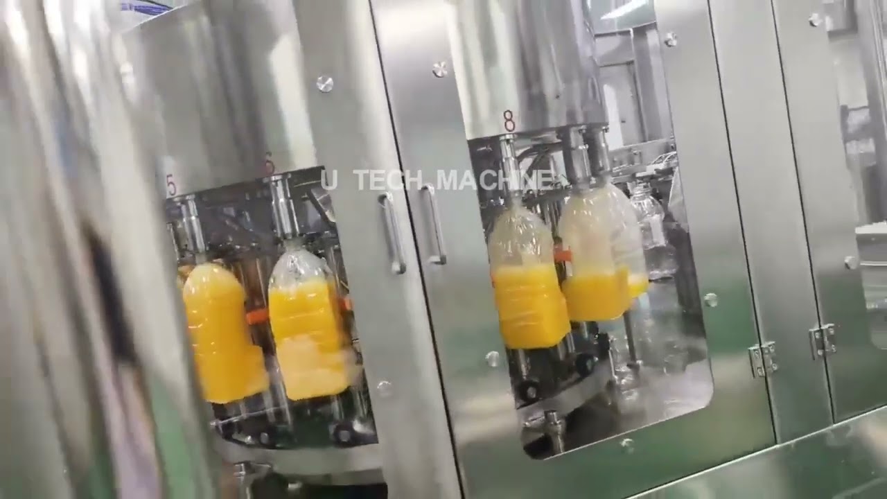 2L Juice hot filling machine production line
