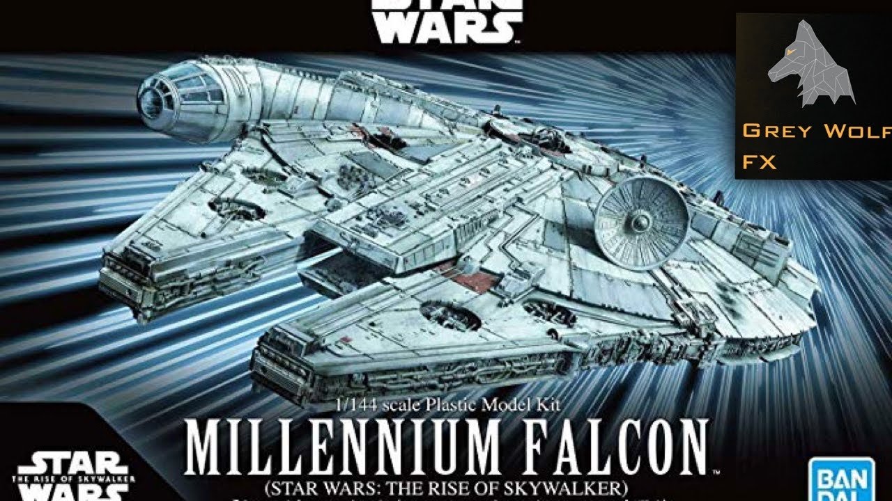 1/144 Millennium Falcon pt.1