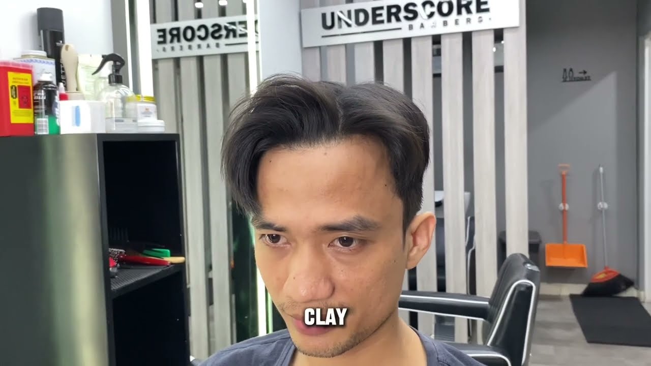 RAMBUT JIGRAK DI DOWN PERM DIBUAT COMMA HAIR