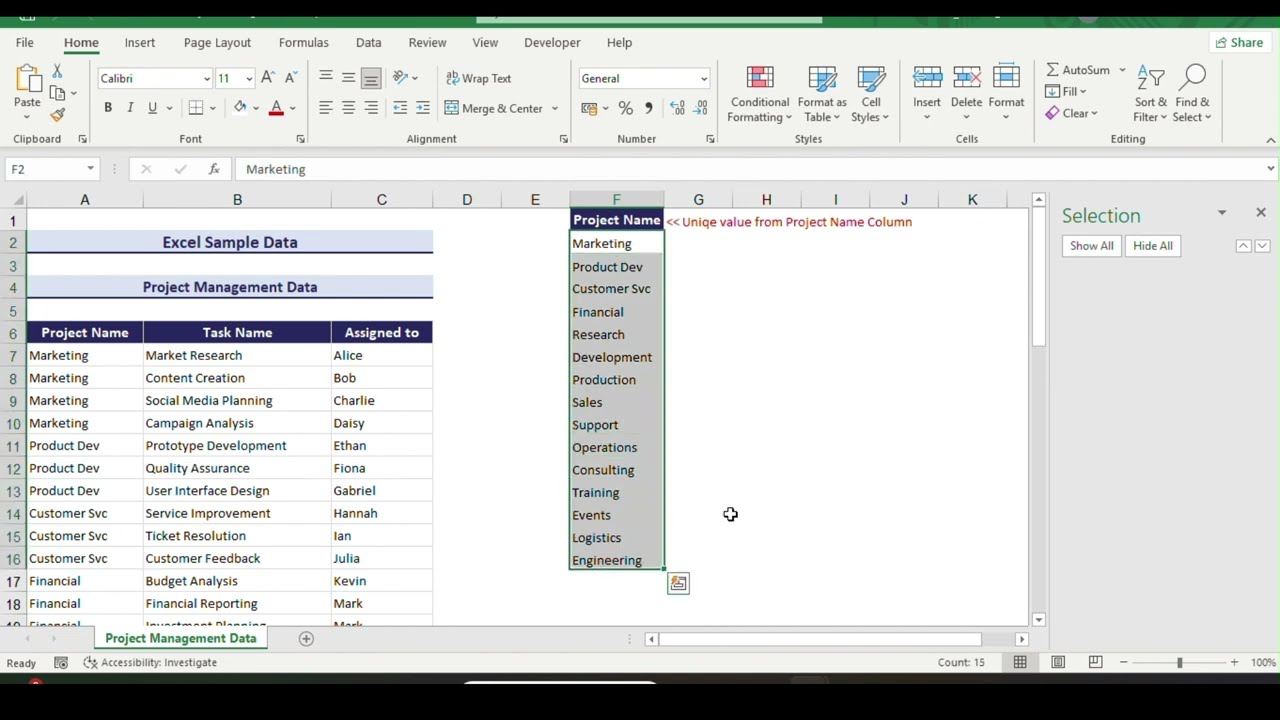 Remove Duplicates in VBA Using Collection | Excel Interview Trick 🔥Without RemoveDuplicates Method