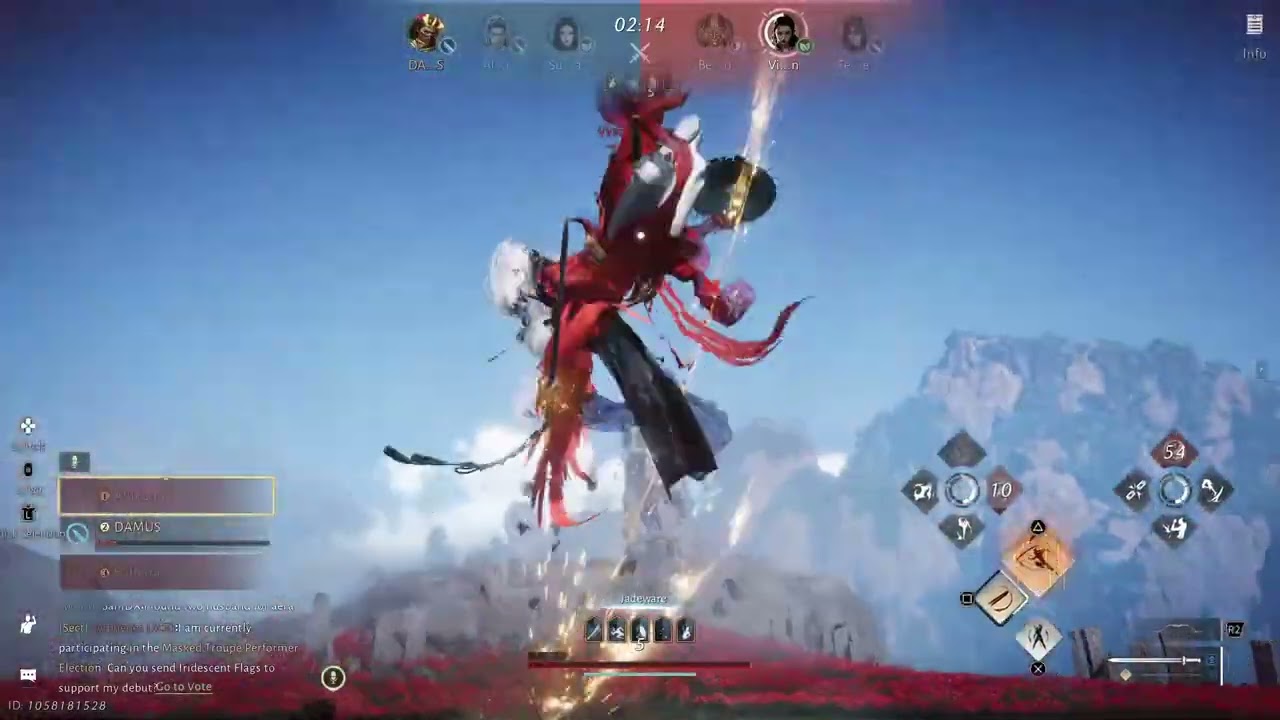 WHEN 3V3 TURNS TO 1V1 | WHERE WINDS MEET #wherewindsmeet #arena #3v3 #ps5 