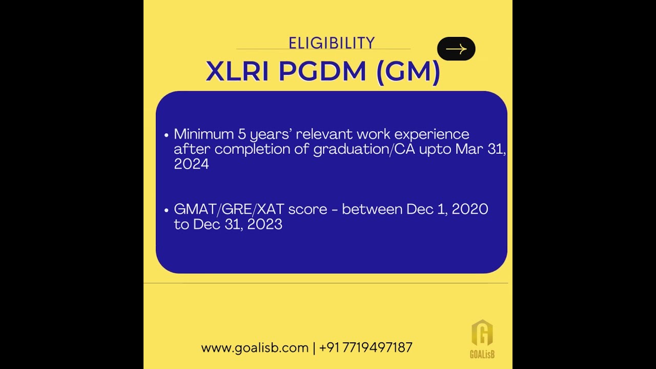 XLRI's MBA program for professionals with more than 5 years of experience