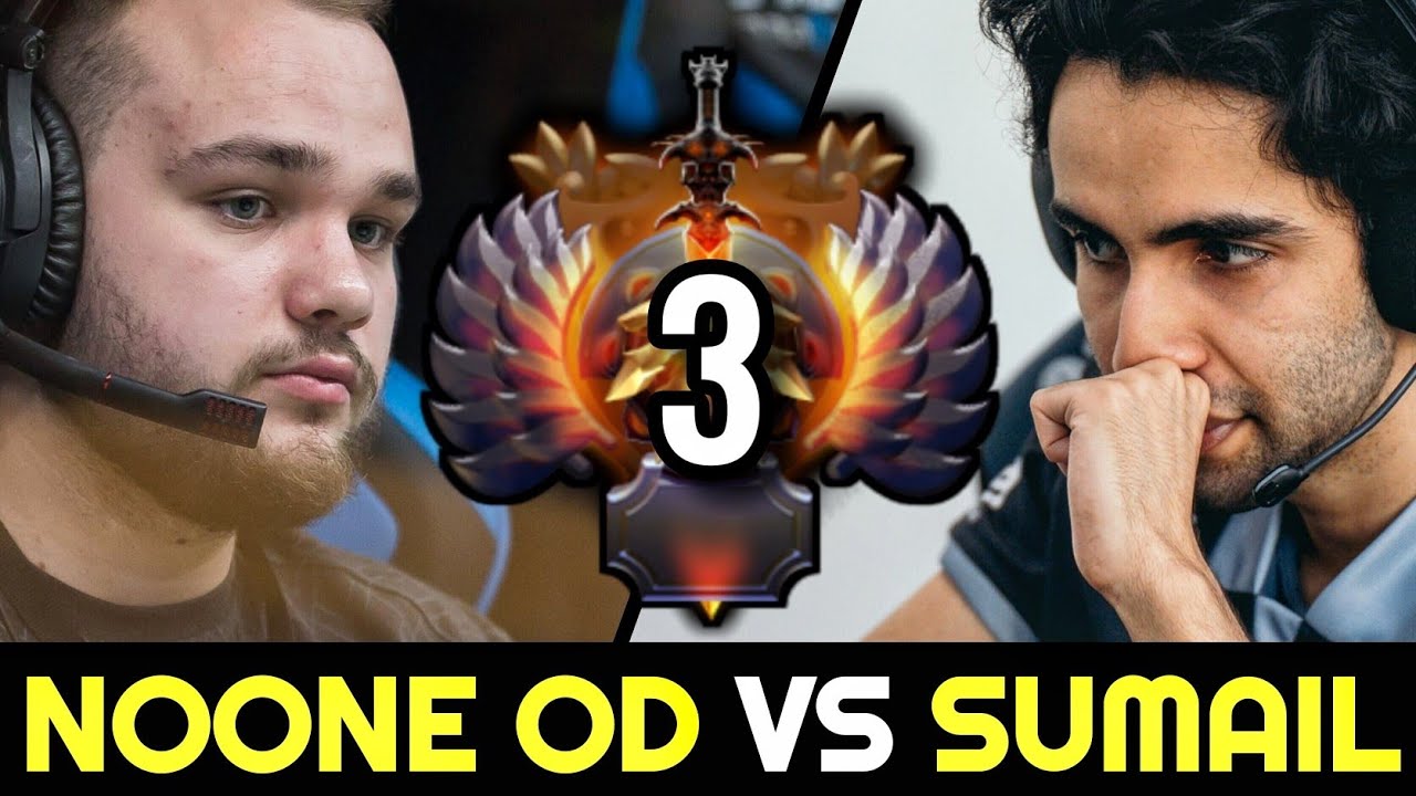 NOONE vs SUMAIL Top 3 MMR Battle — Outworld Destroyer vs Pangolier