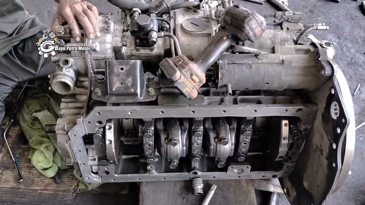 Rakit mesin canter 125 dari awal sampai mesin hidup ganti buring dan ring piston#Bayuputramotor