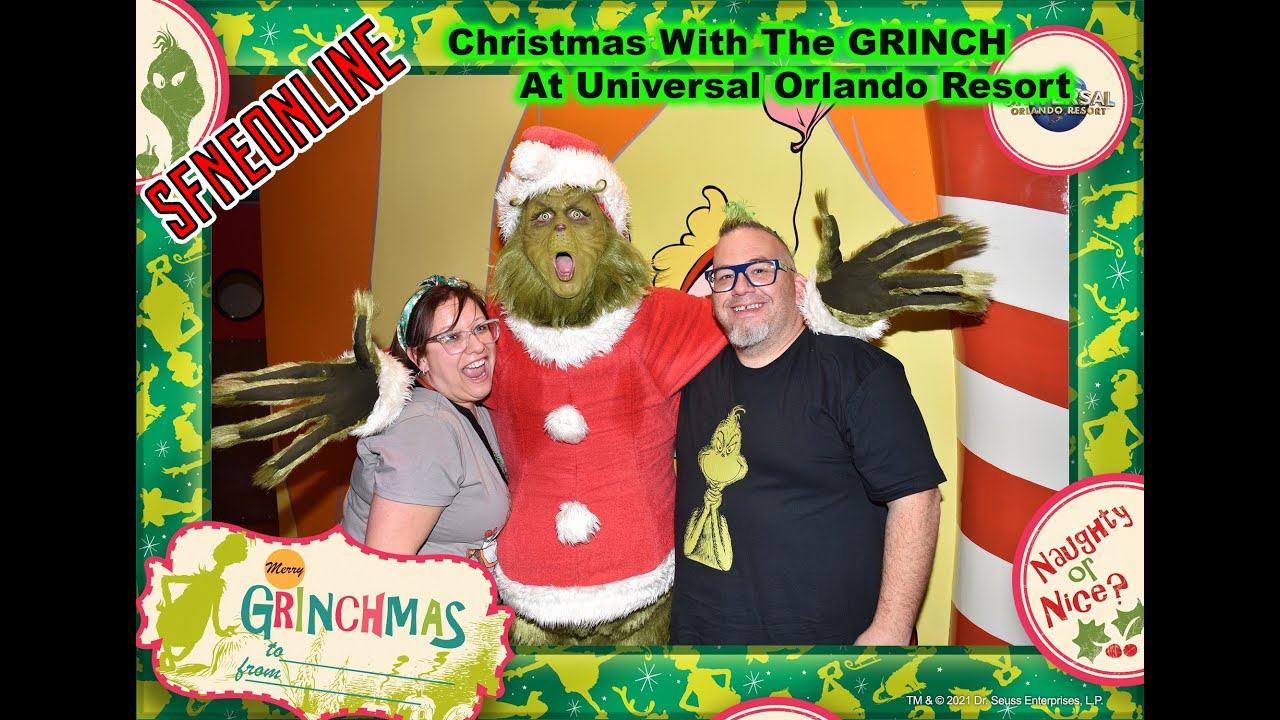 Christmas With The GRINCH at Universal Orlando RESORT