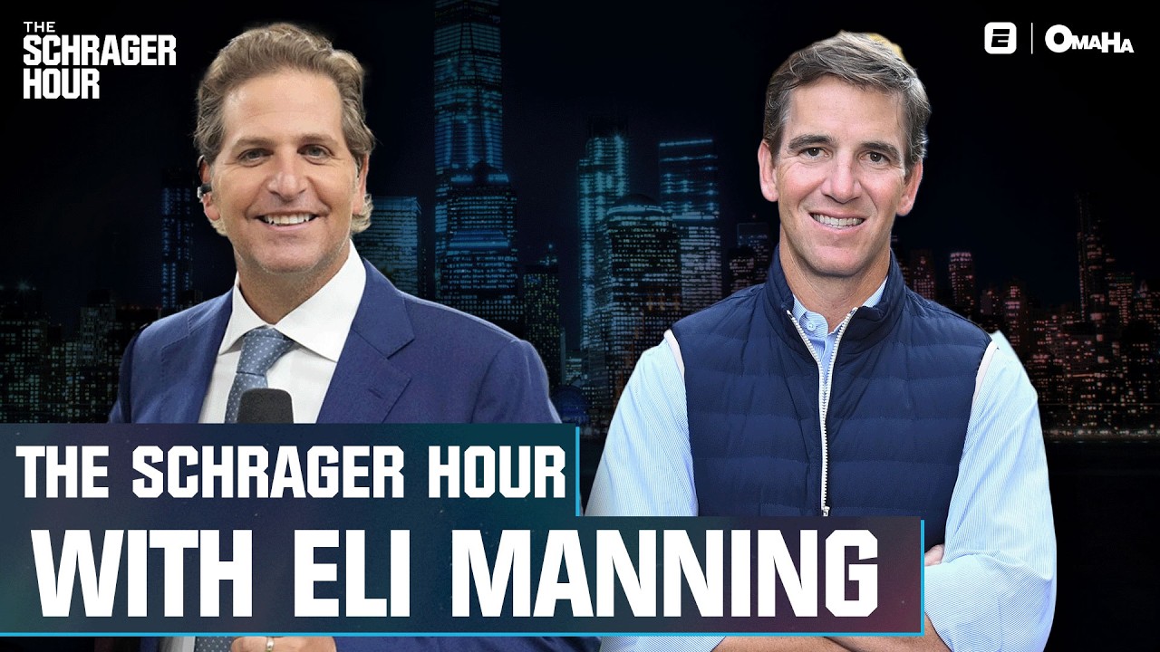 Eli Manning goes down Giants memory lane! 👏 + WHAT happened after SNL? 😳 | The Schrager Hour