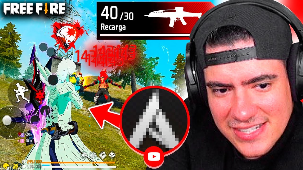 HICE EL TRUCO DE ESTE YOUTUBER CON LA XM8 EN FREE FIRE PARA DAR TODO ROJO - TheDonato