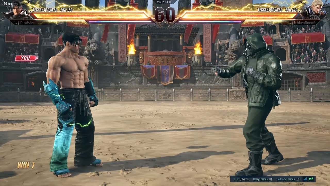 Devilster Jin Fights God Of Destruction Dr Doom Steve!