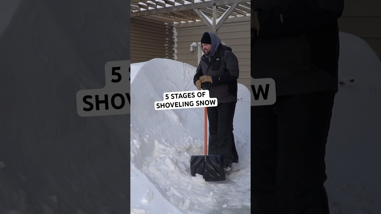 5 этапов уборки снега ❄️