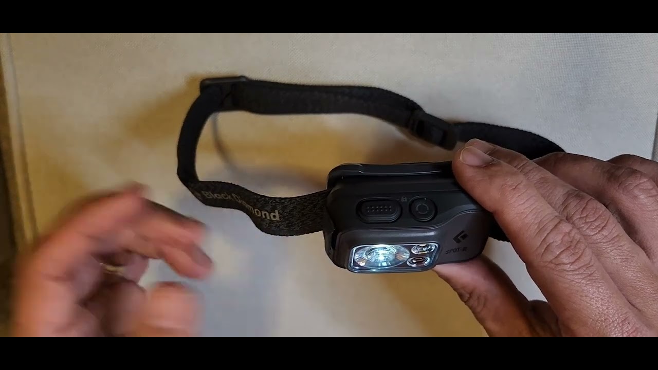 Black Diamond Spot R Headlamp Overview/Review