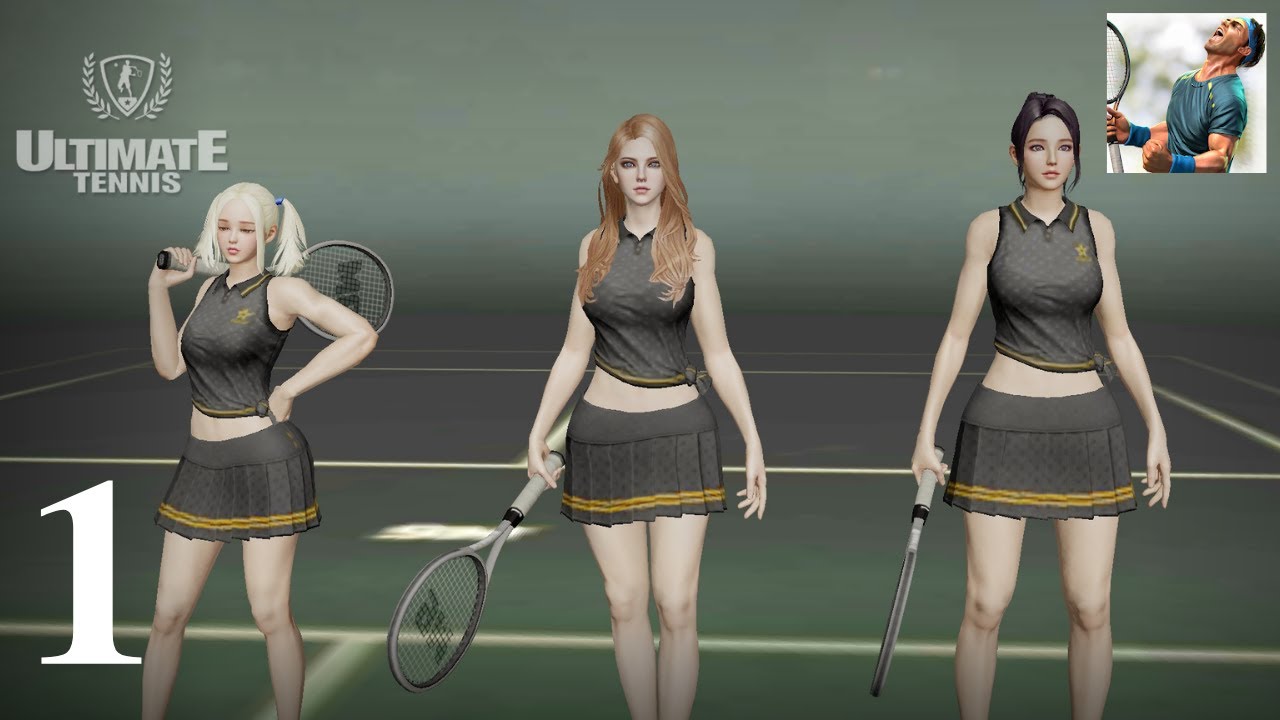 Ultimate Tennis: 3D online sports game - Gameplay Walkthrough Part 1 - 2021 (iOS/Android)