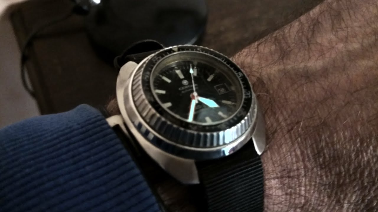 Restoring a Certina DS2 Super PH 1000 Dive Watch of the 60's and comparison w/Rolex Deepsea