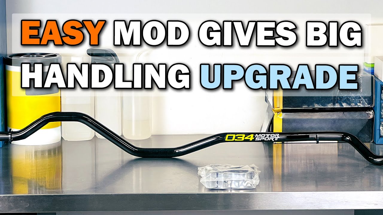 034Motorsport Rear Sway Bar & End Links | Big Handling Upgrade | Audi B9/B9.5 S4/A4 A5/S5/RS5