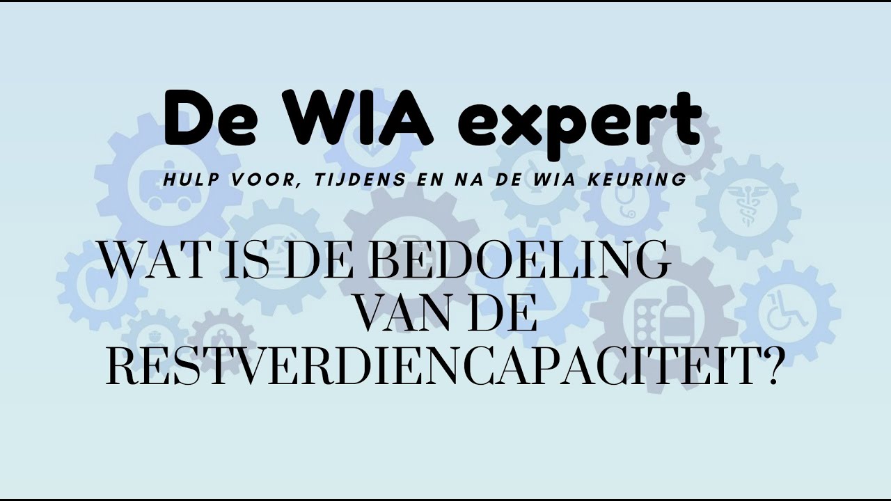 Restverdiencapaciteit, wat houdt het in?
