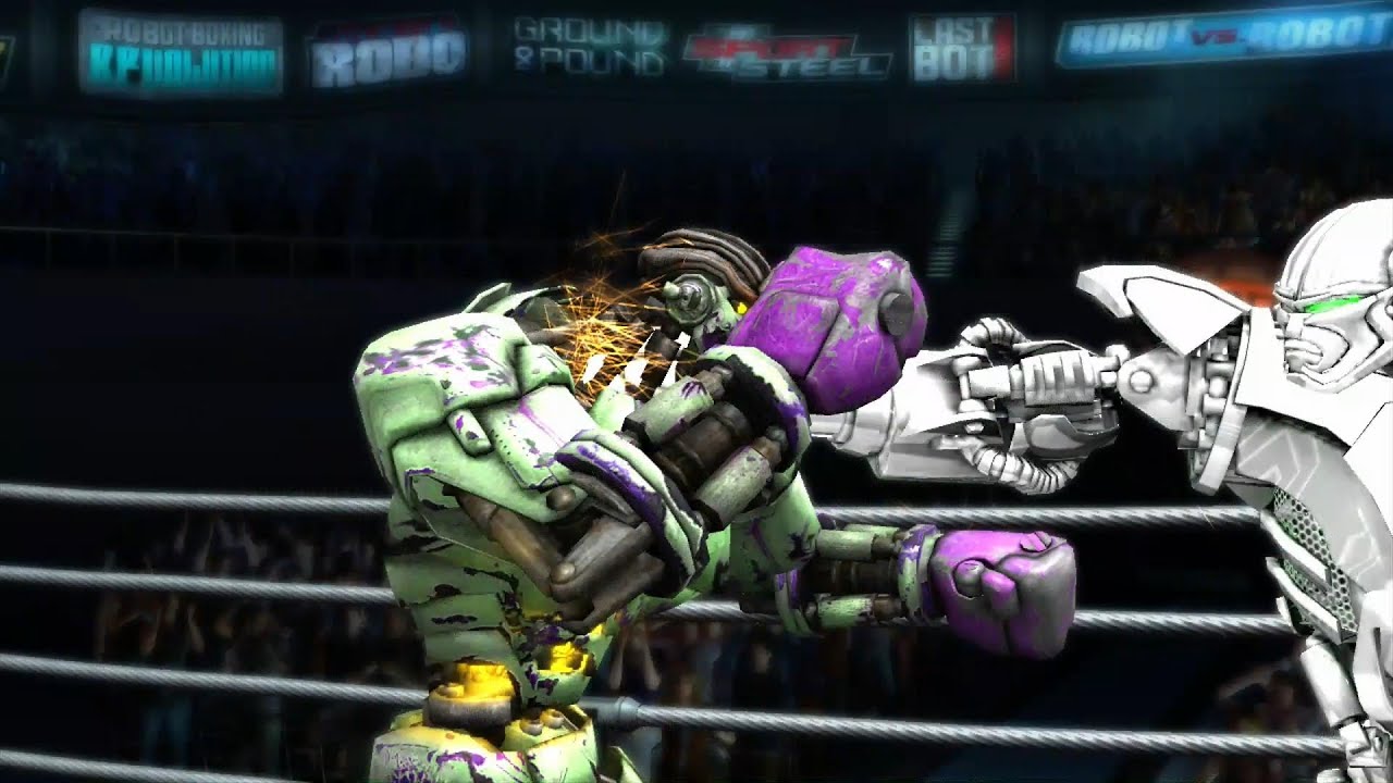 REAL STEEL THE VIDEO GAME - ZEUS vs AMBUSH