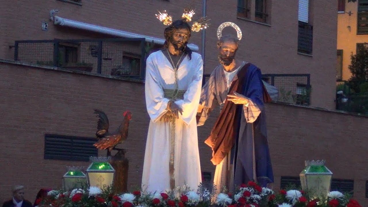 Semana Santa de Zaragoza 2019 - Lunes Santo - Cofradía de las Negaciones