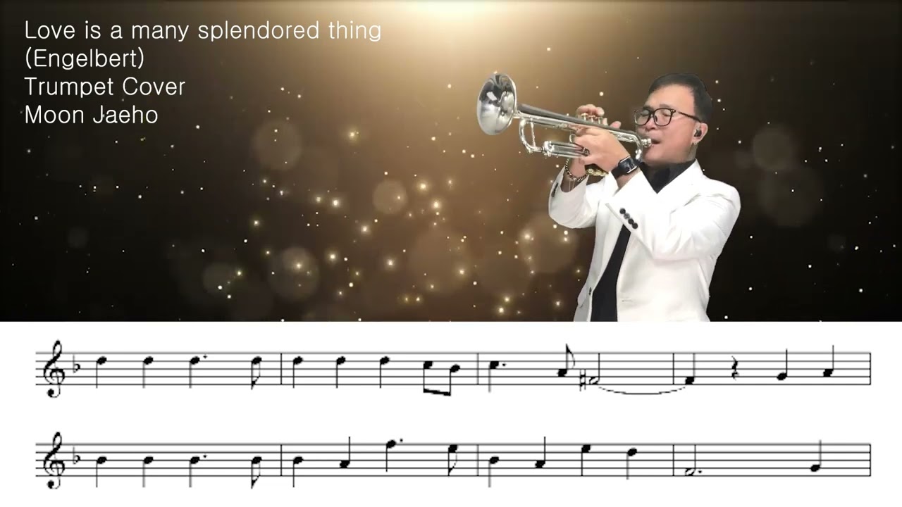 Love is a many splendored thing(Engelbert)Trumpet Cover Moon Jaeho