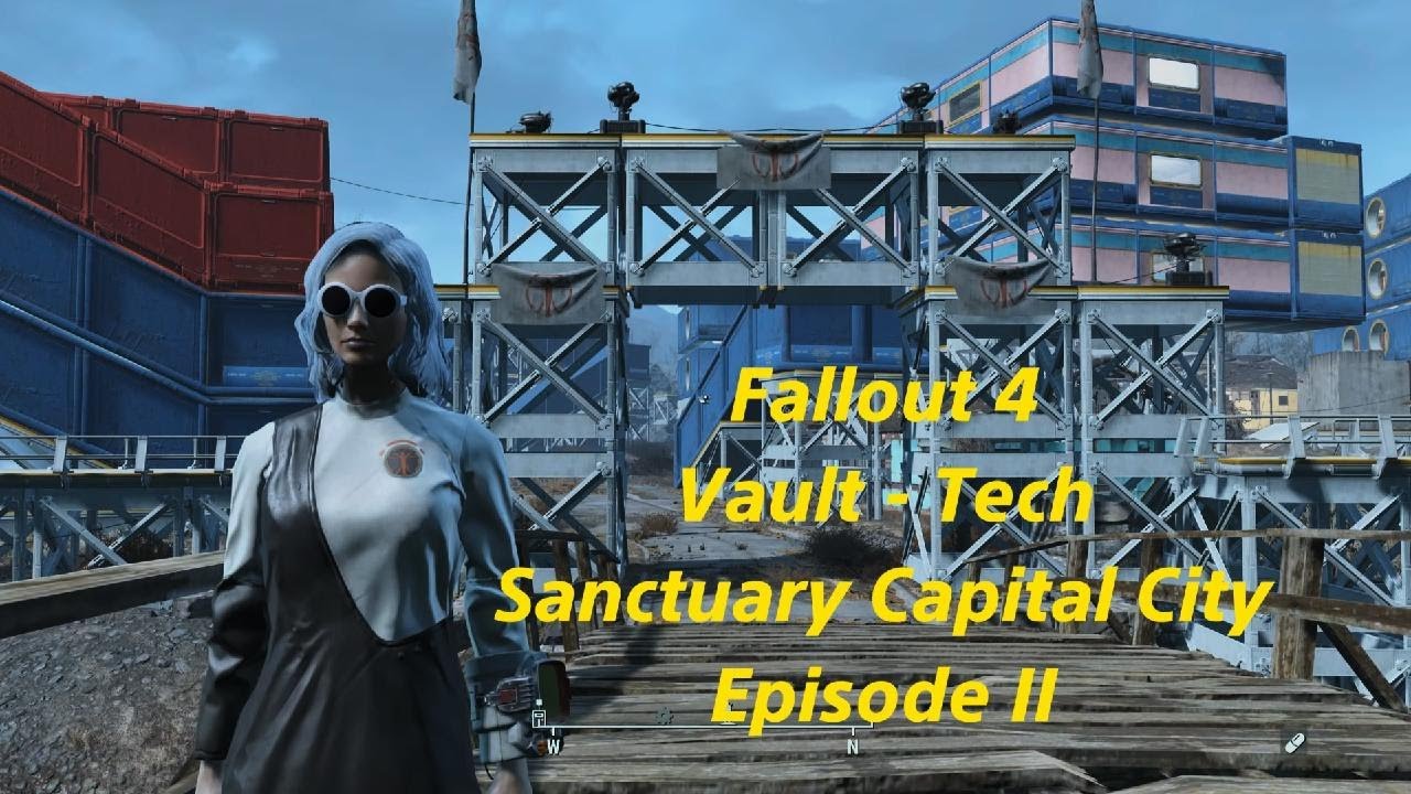 Fallout 4 Vault-Tech Sanctuary Capital City Tour [Episode II] - No Mods PS5