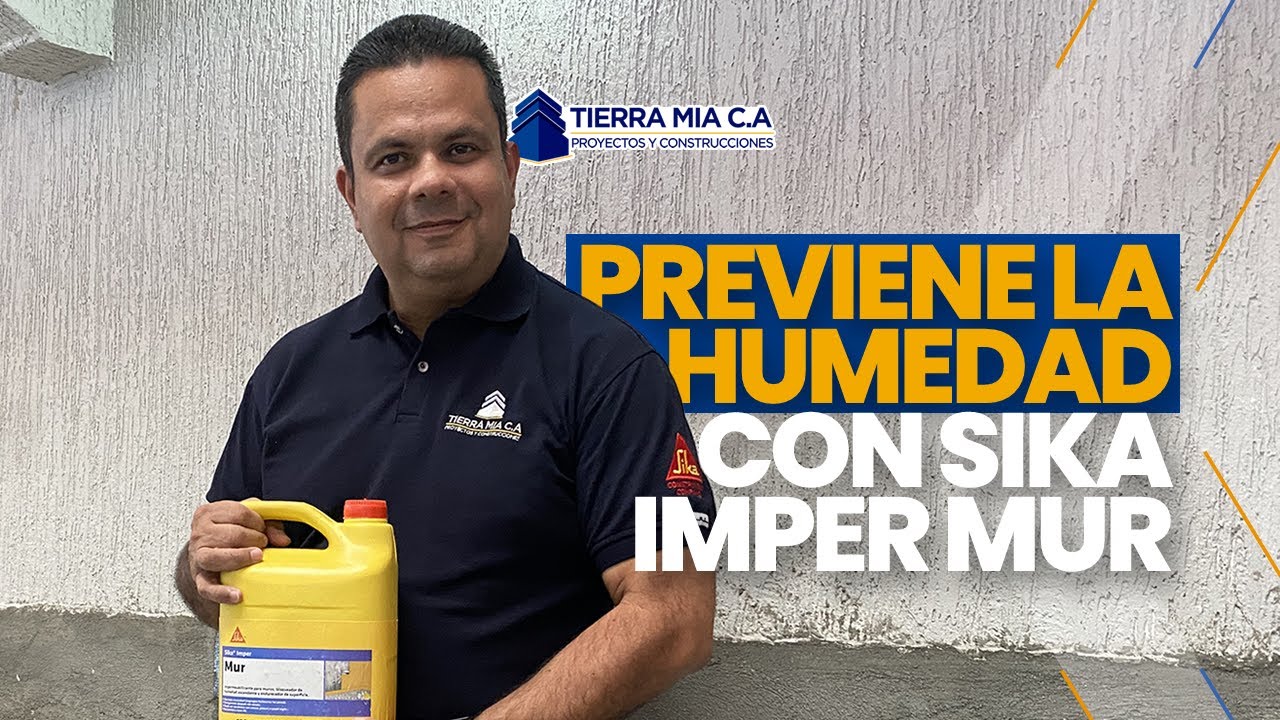 Previene la humedad por capilaridad con SIKA IMPER MUR 🔺