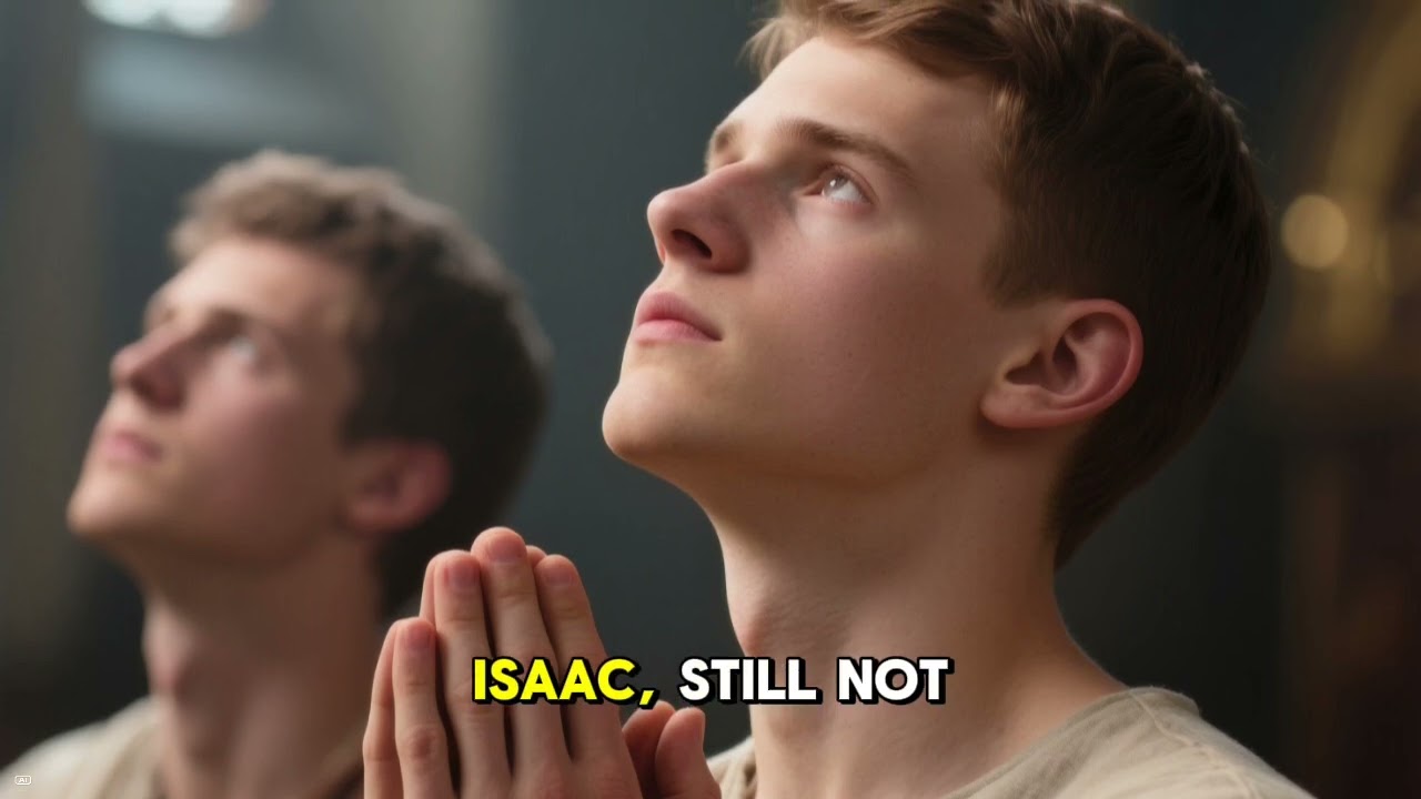When Isaac was old and his eyes were so weak that he could no longer see
