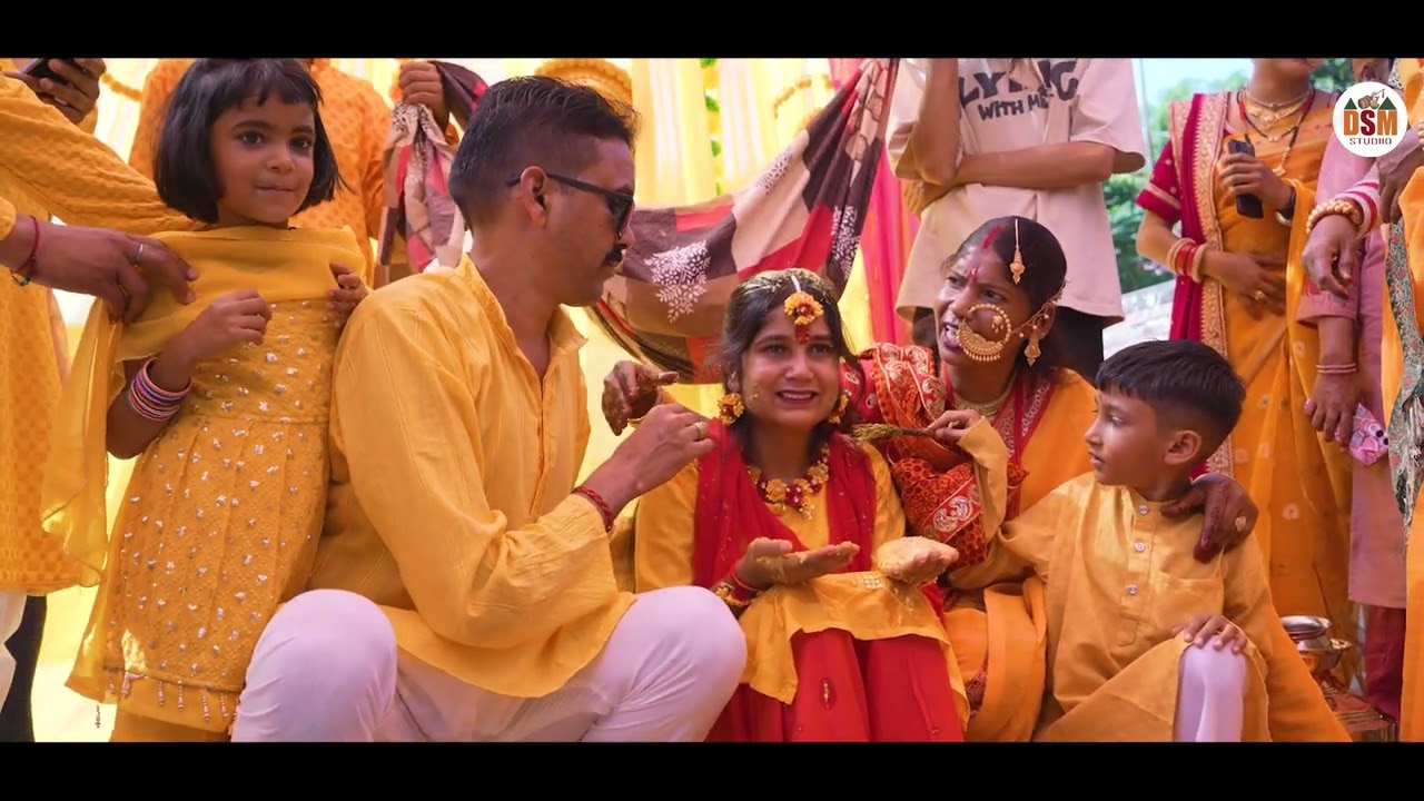 Kajal & Rahul Haldi | Cinematic Haldi Ceremony | Fun & Vibrant Moments |Uttarakhand Traditional 2025