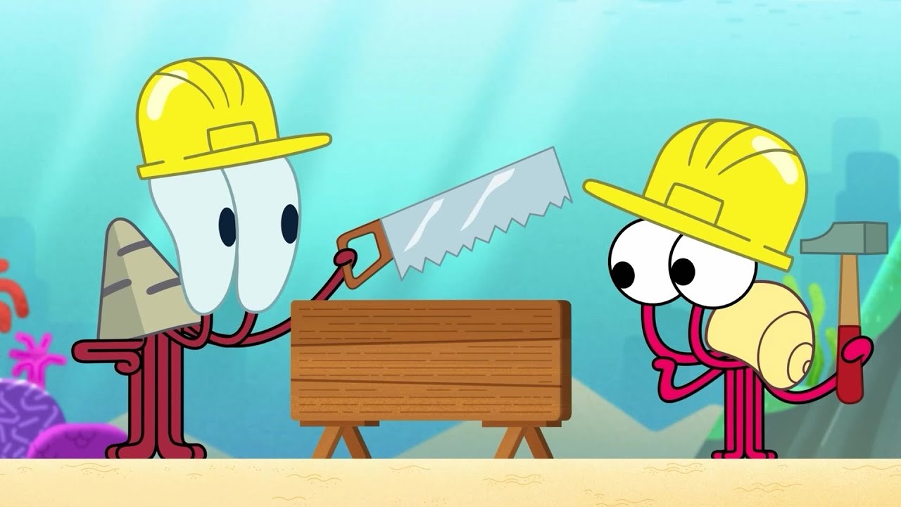 Bernie and the handymen | The Adventures of Bernie (Episodes) Zig & Sharko - Cartoons for Kids
